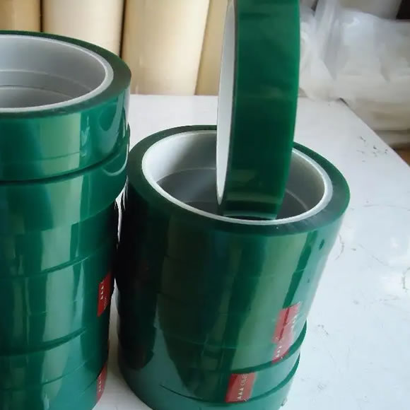 E25358耐高温绿胶带 耐高温200℃、30min