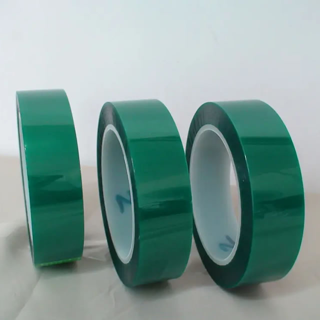 E25258绿胶带 绿色耐高温胶带 耐高温200℃、30min